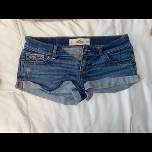 Hollister jean shorts